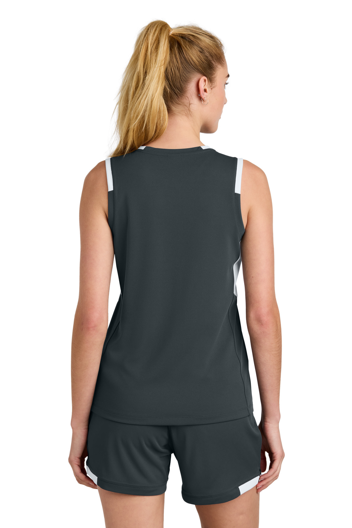 Sport-Tek Women's Club Sleeveless V-Neck LST441 14