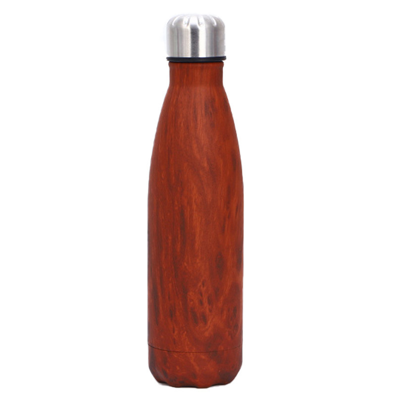 17Ounce Wood Grain Sleek Insulated Water Bottles 21