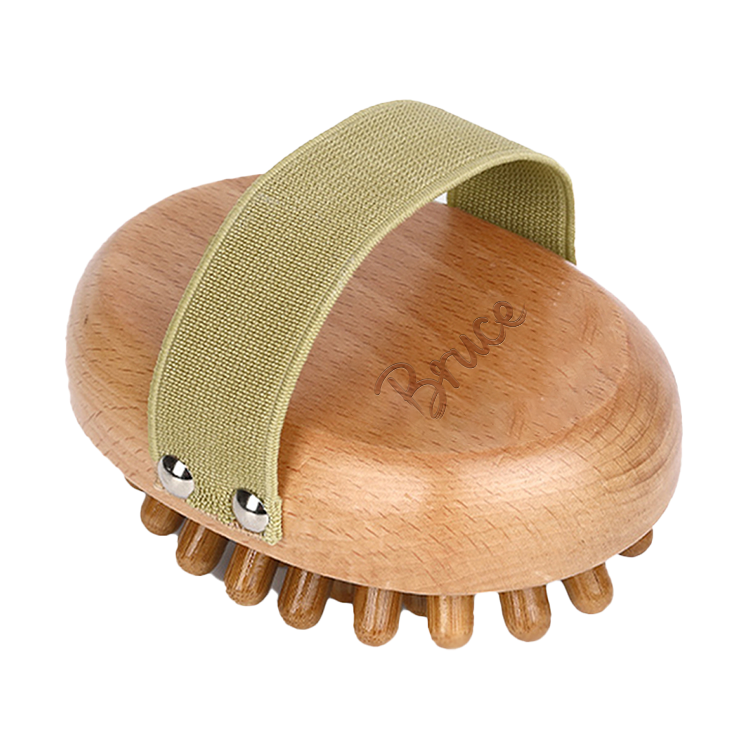 Handheld Wooden Meridian Brush 2