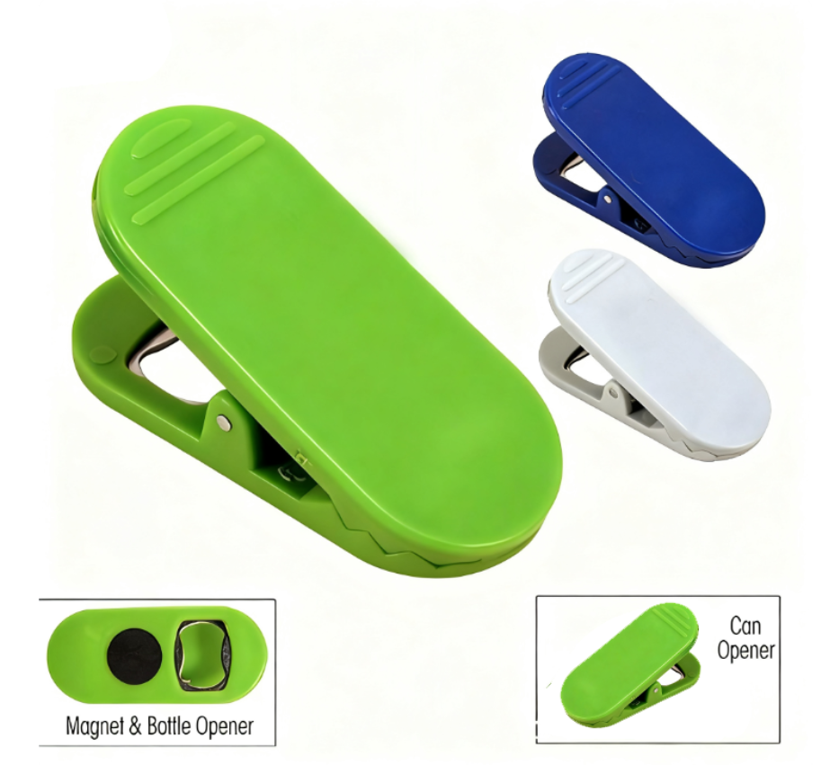 Magnetic Chip Clips W/Bottle Opener 2