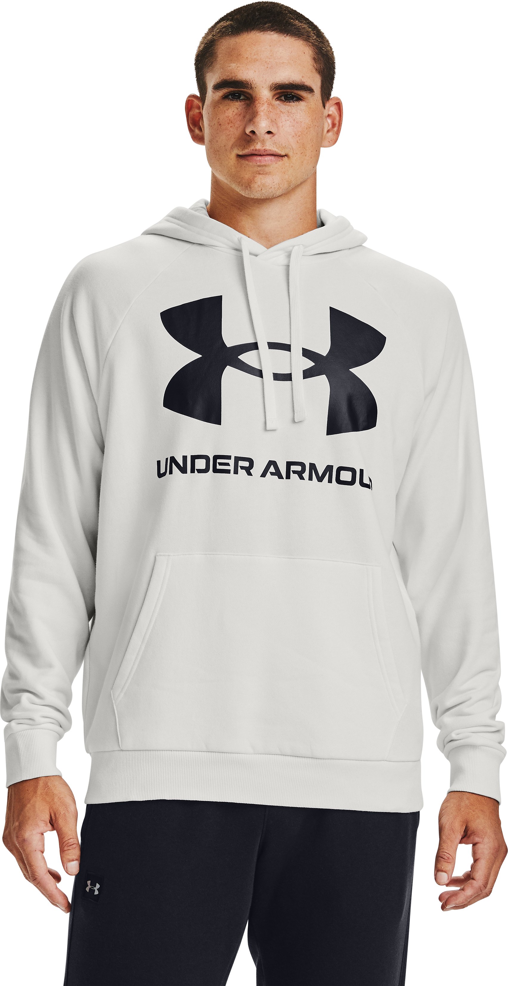 UA Rival Fleece Big Logo Men's Hoodie, custom hoodie or sweatshirt with logo imprint 11