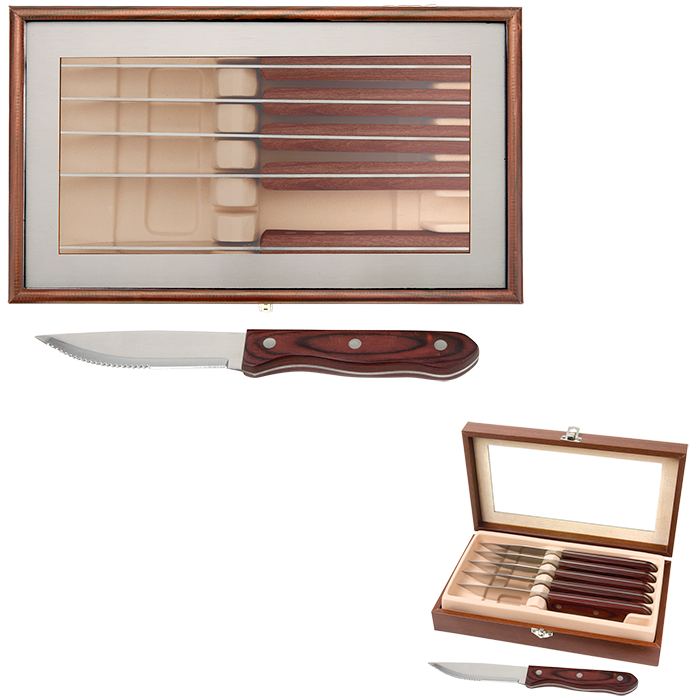Manchurian Ash 6-Piece Steak Knife Set 10