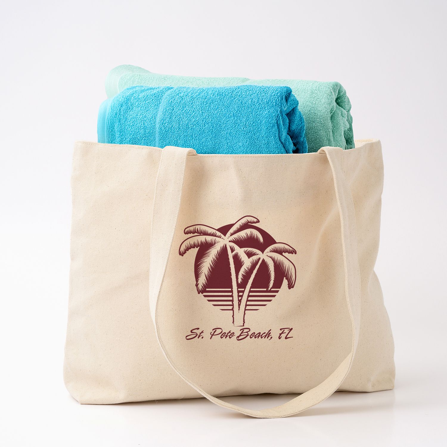 ZIPPERED COTTON CANVAS TOTE 12 OZ 10