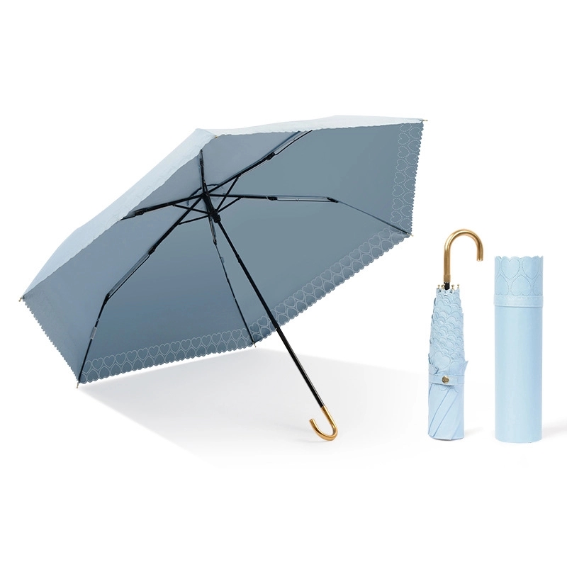 Custom Travel Folding Umbrella for Rain & Sun Protection 8