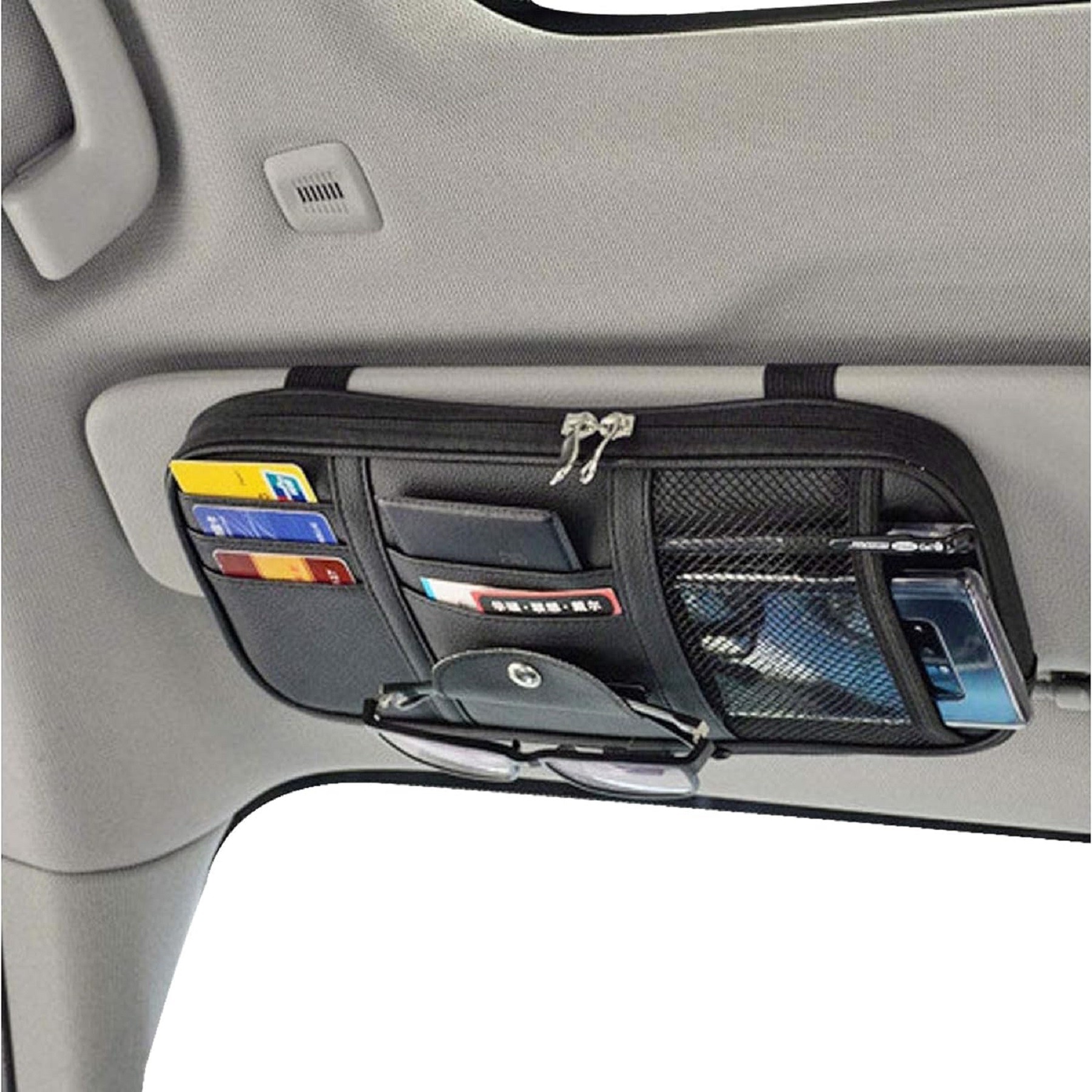 Car Visor Storage Pouch Holder 5