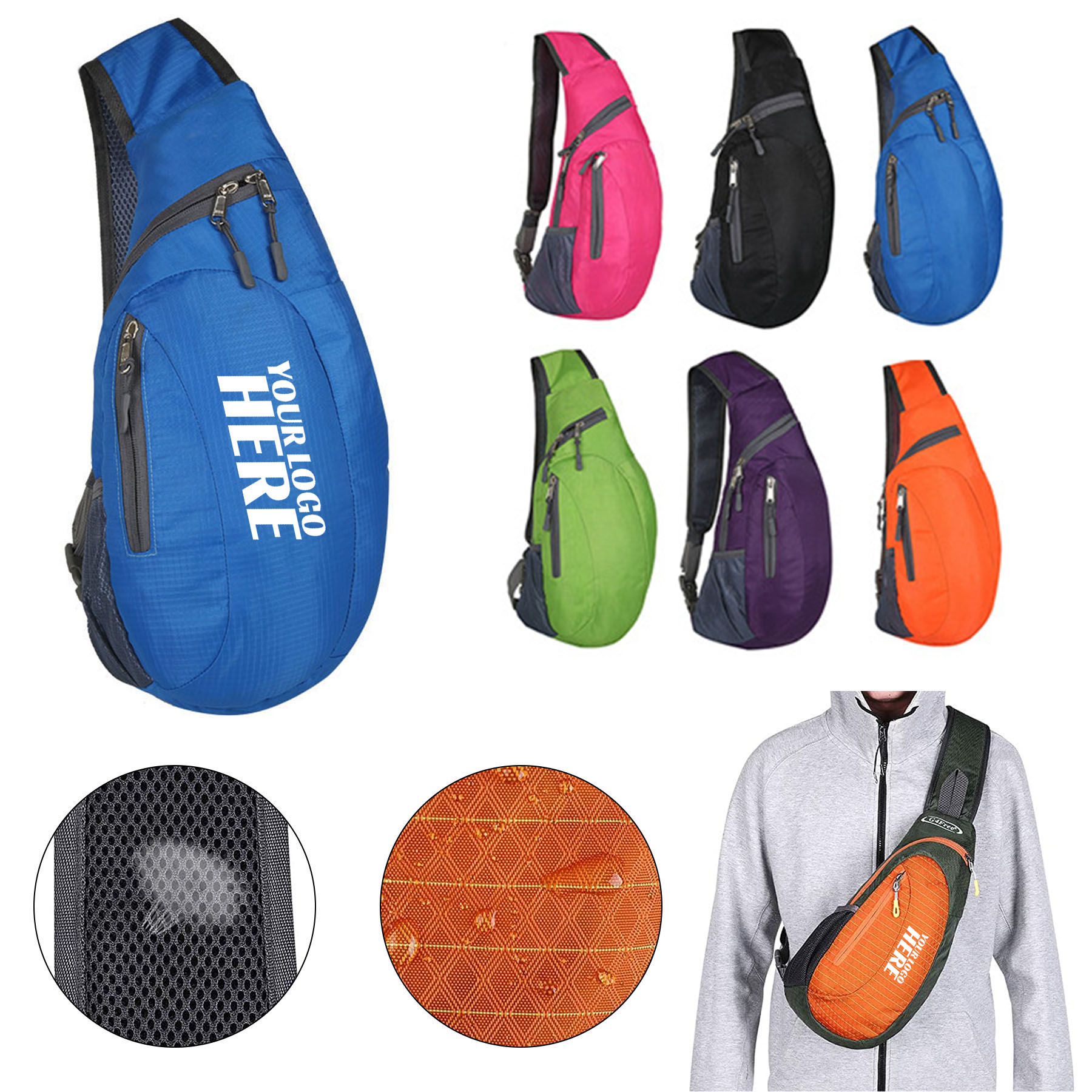 Cross Body Travel Backpack  2