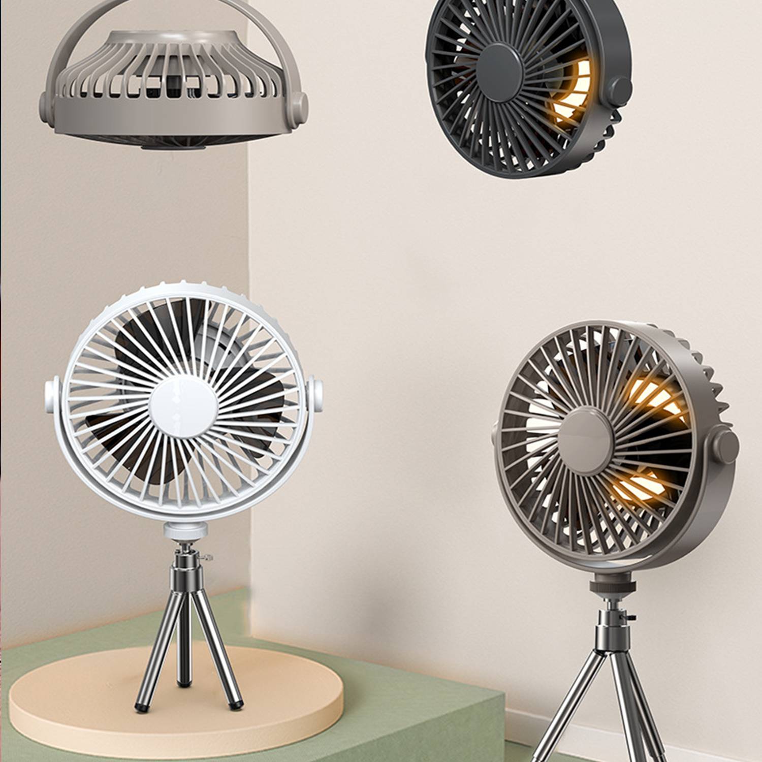 Outdoor Camping Night Light Usb Fan 3