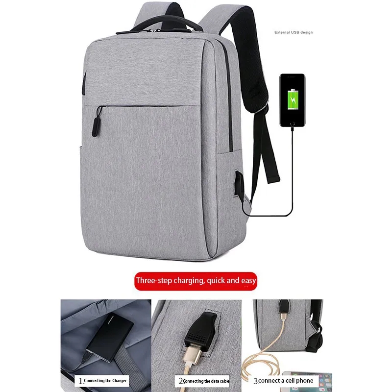 Computer large capacity shoulder bag 2