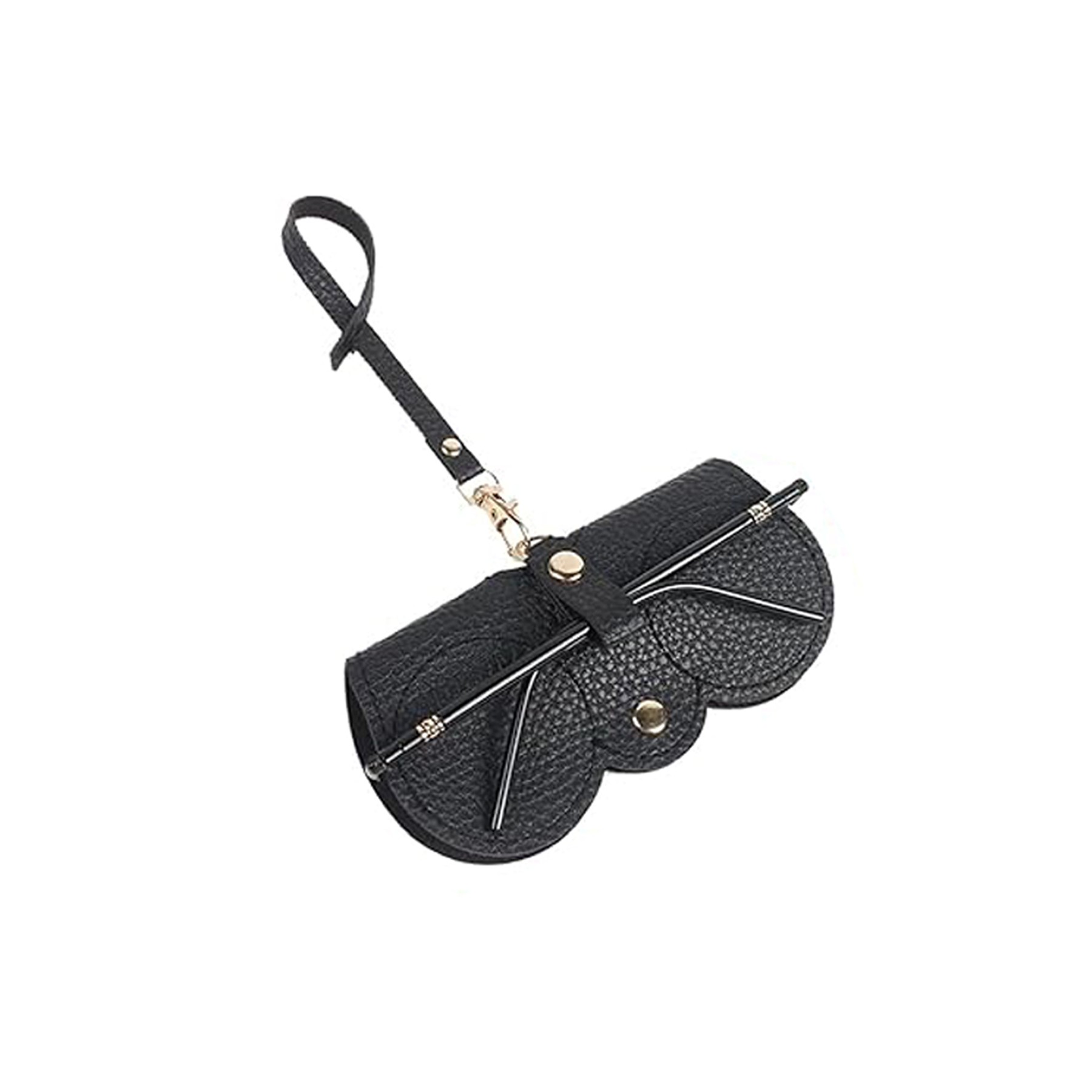 Soft Leather Sunglasses Holder 3