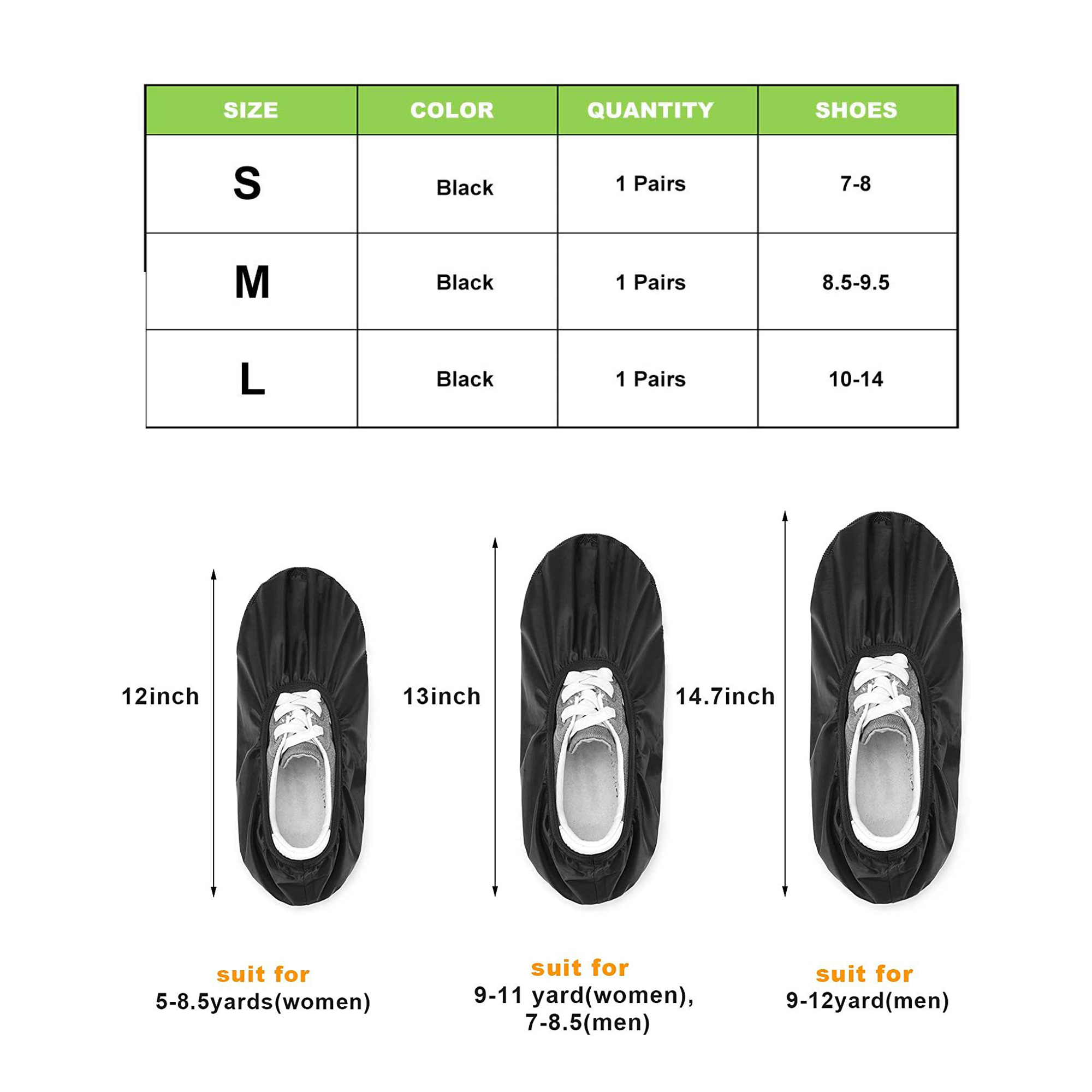 Premium Bowling Shoe Protector Covers 3