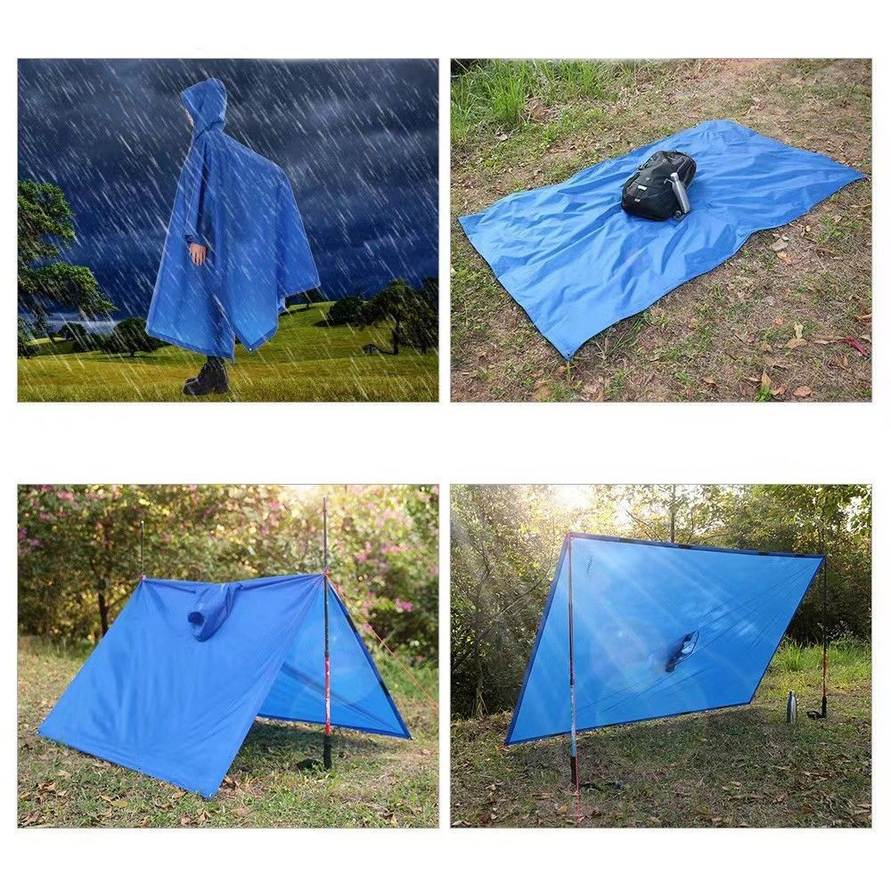 Reusable Multifunctional Adult Rain Poncho 6