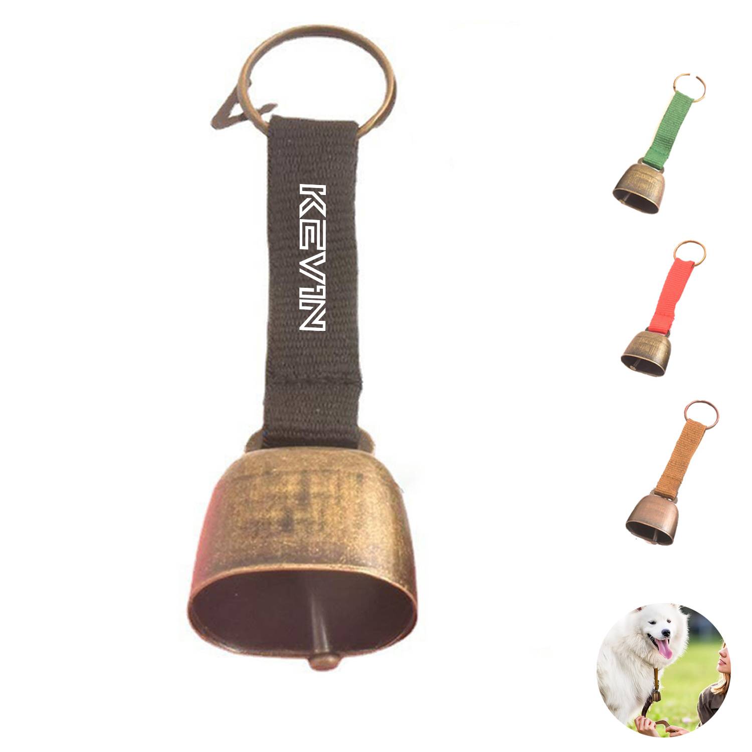 Cow Bell W/ Webbing