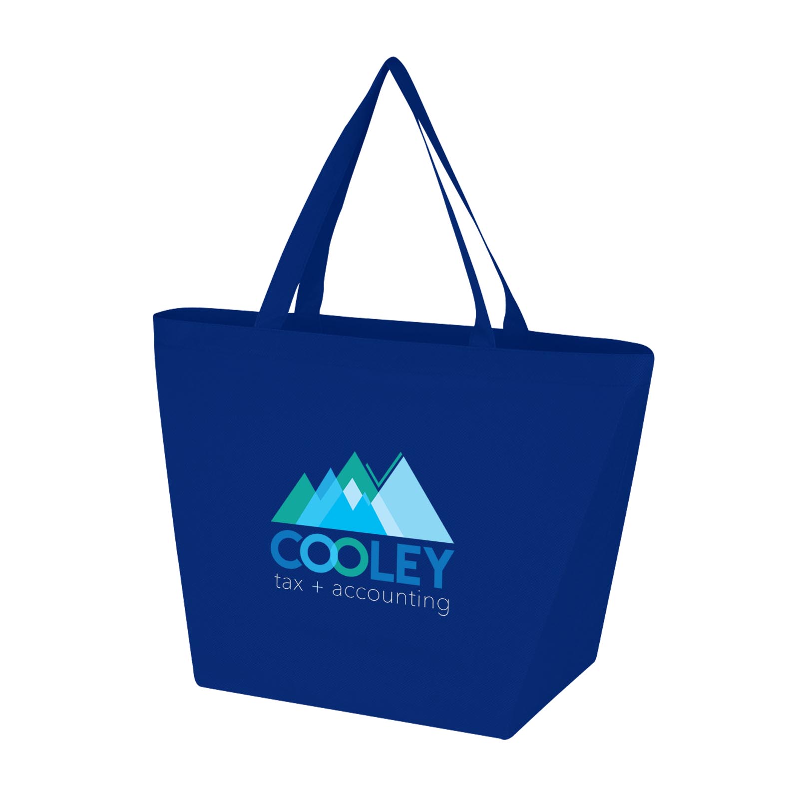 Full Color Non-woven Budget Shopper Tote 12