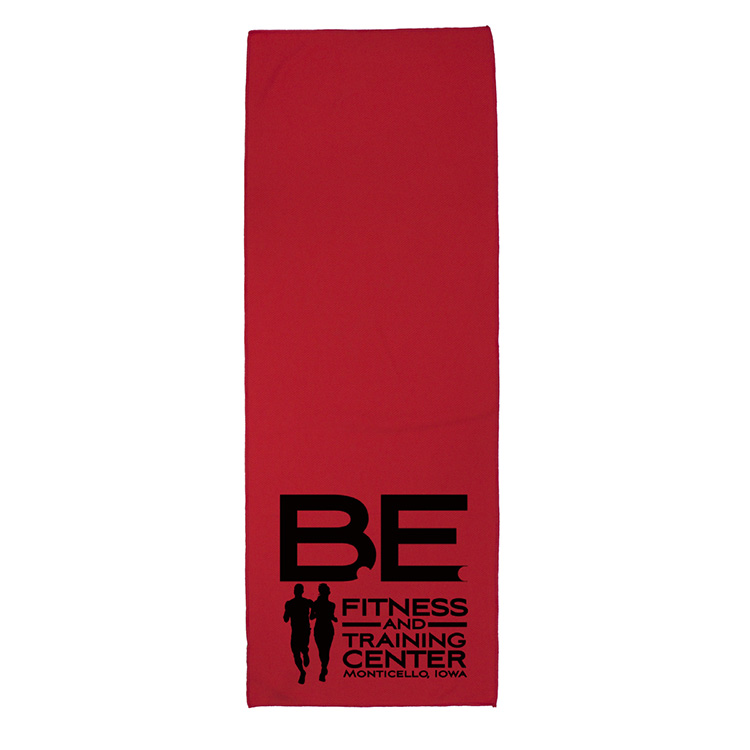 "THE RAINER" Recycled RPET Cooling Towel – 12" W x 32" H 50