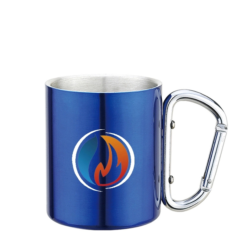 Outdoor Stainless Steel Carabiner Mug 3