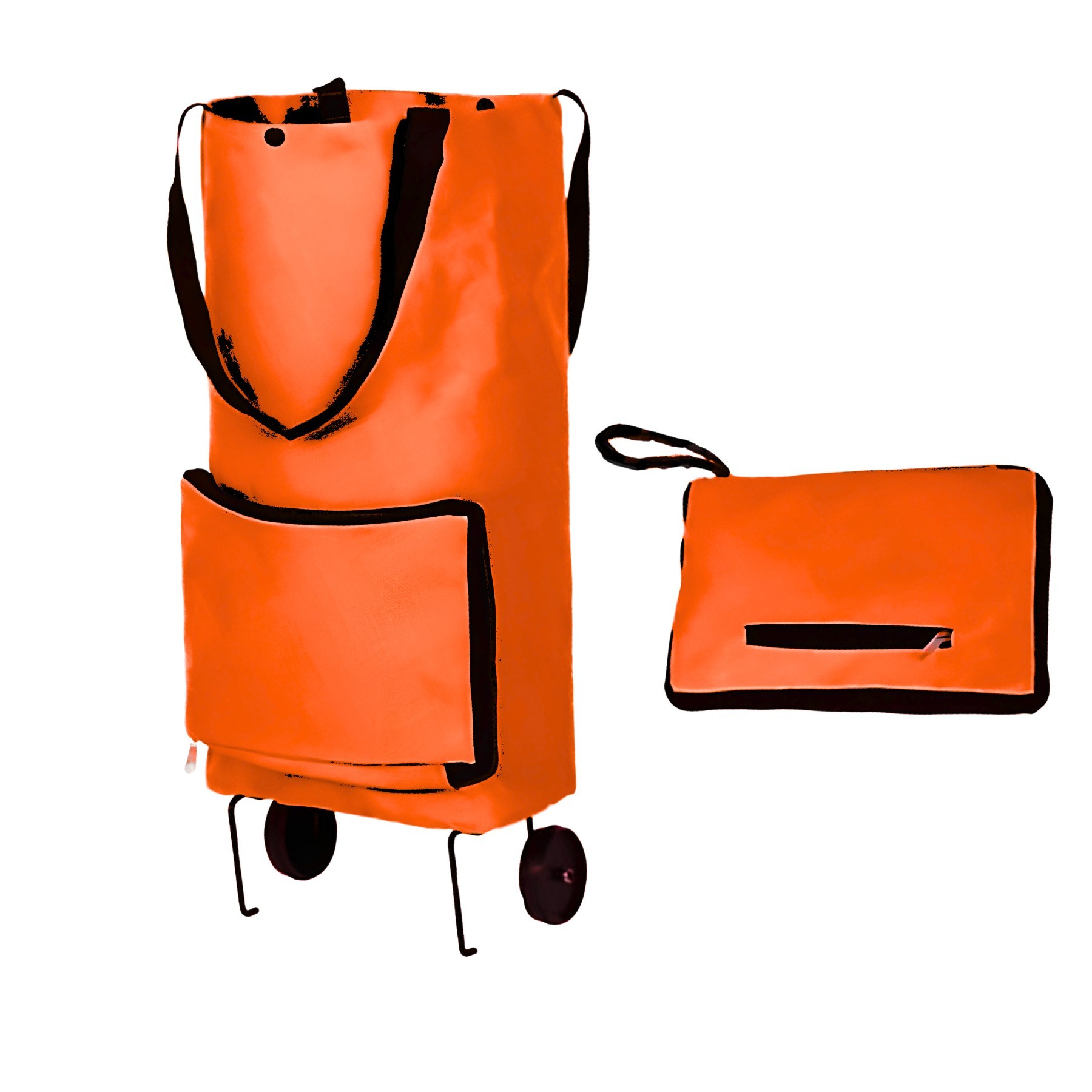 Folding Shopping Trolley Cart Bag 3