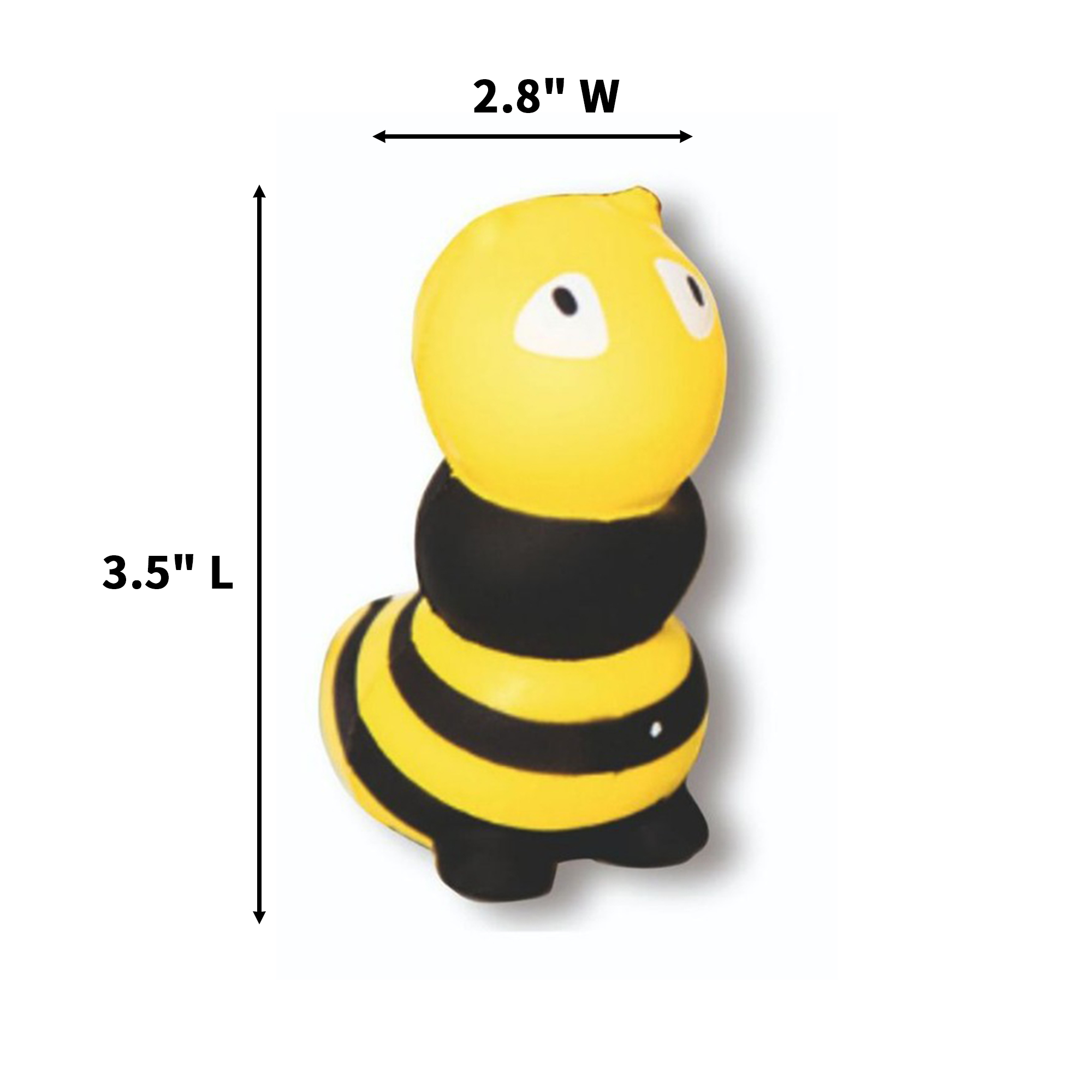 Bee Shape Squeeze Toy PU Foam Stress Reliever 2