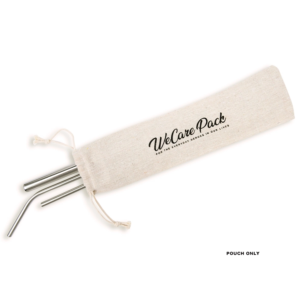 Custom Cotton Straw Pouch/ Pen Gift Bag 5