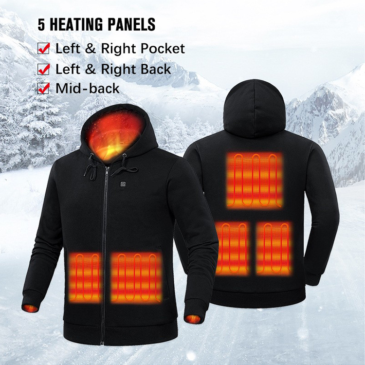 Heated Hoodie/Heated Jacket 3