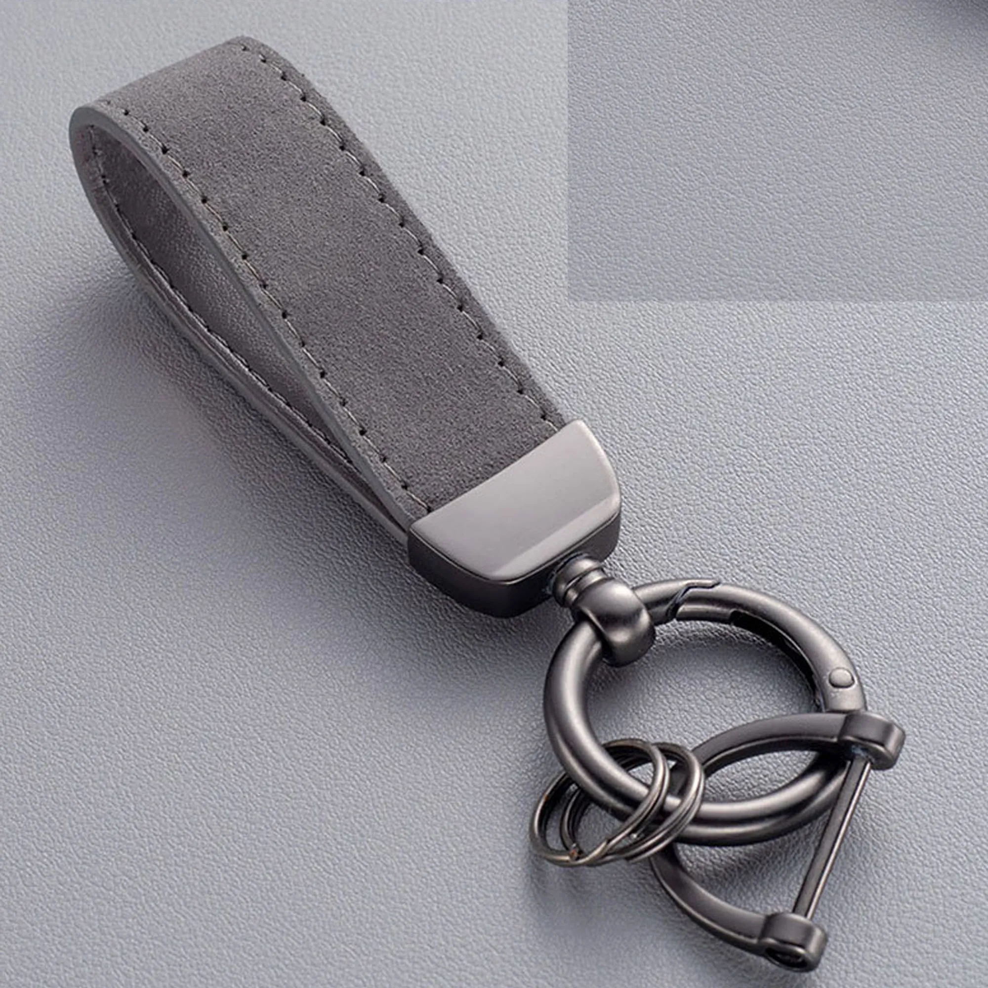 Leather Keychain With Logo For Carrying 1