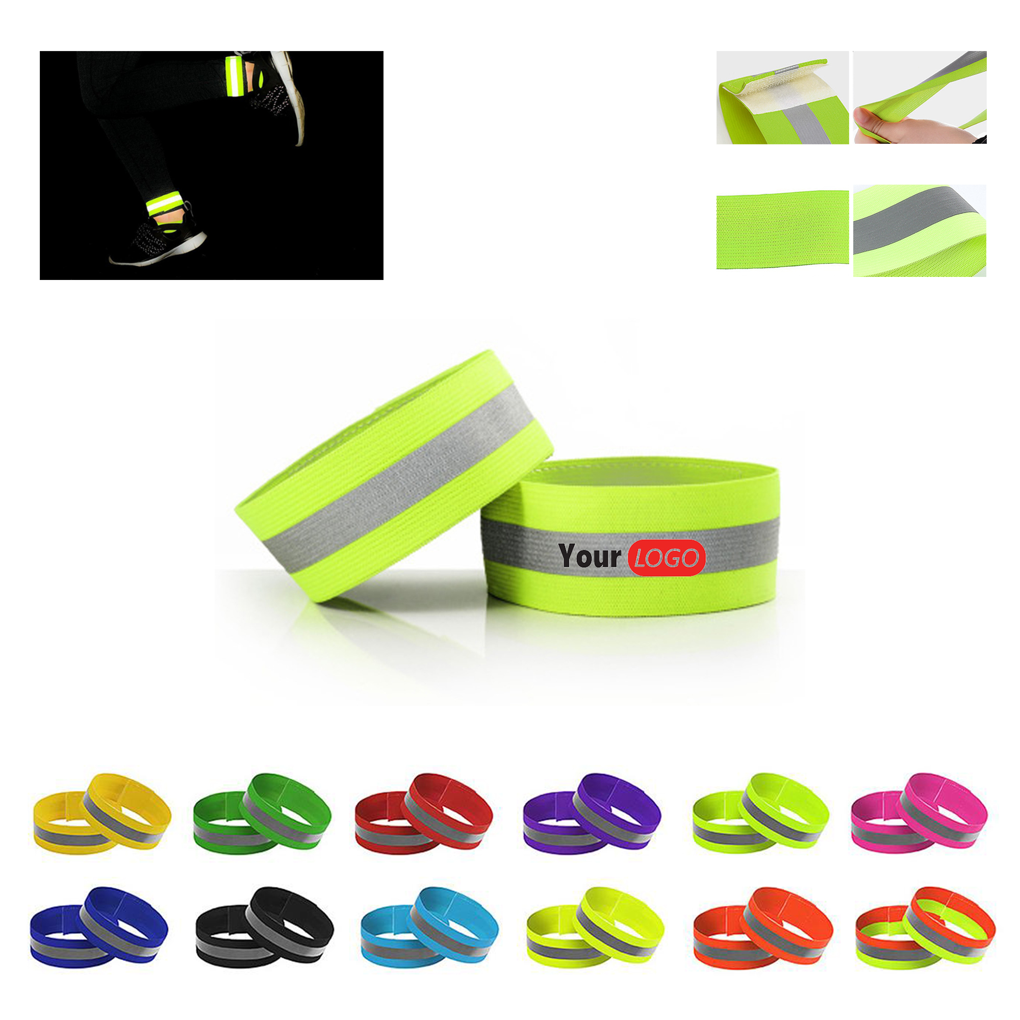 Reflective Wrist Strap MOQ 100 3