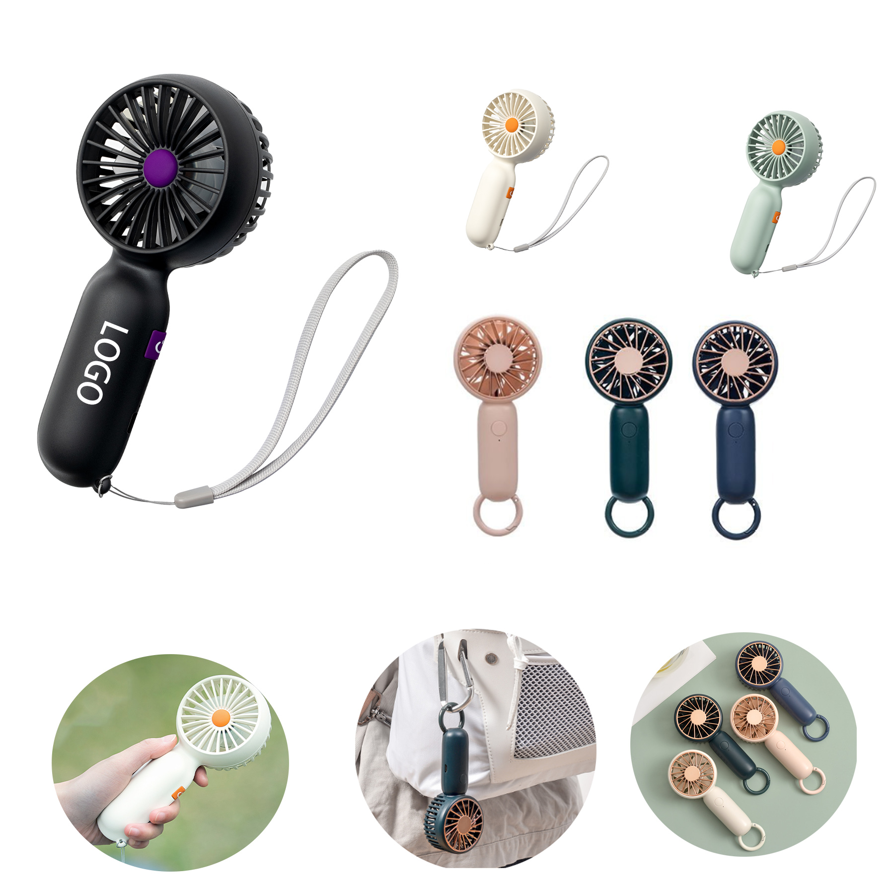 Portable Charging Outdoor Usb Fan 6