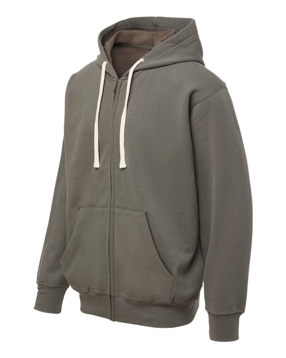 Unisex Vintage Fleece Full-Zip Hooded Sweatshirt - 22132 26