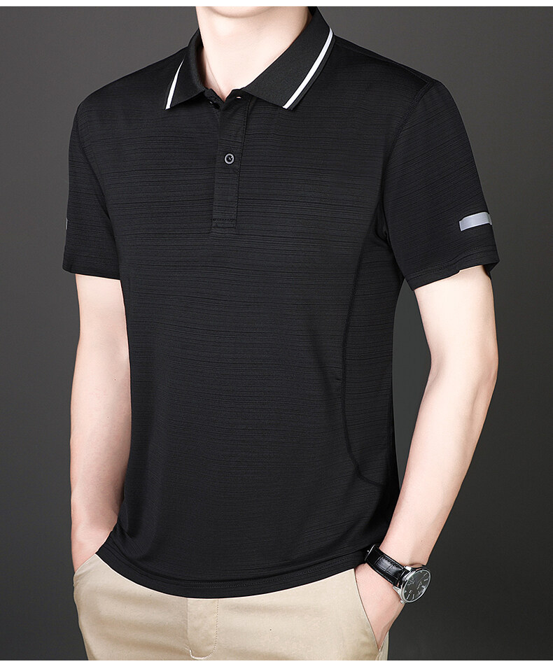 Lightweight & Soft Quick Dry Short Sleeve Polo Shirt for Outdoor Sport 7