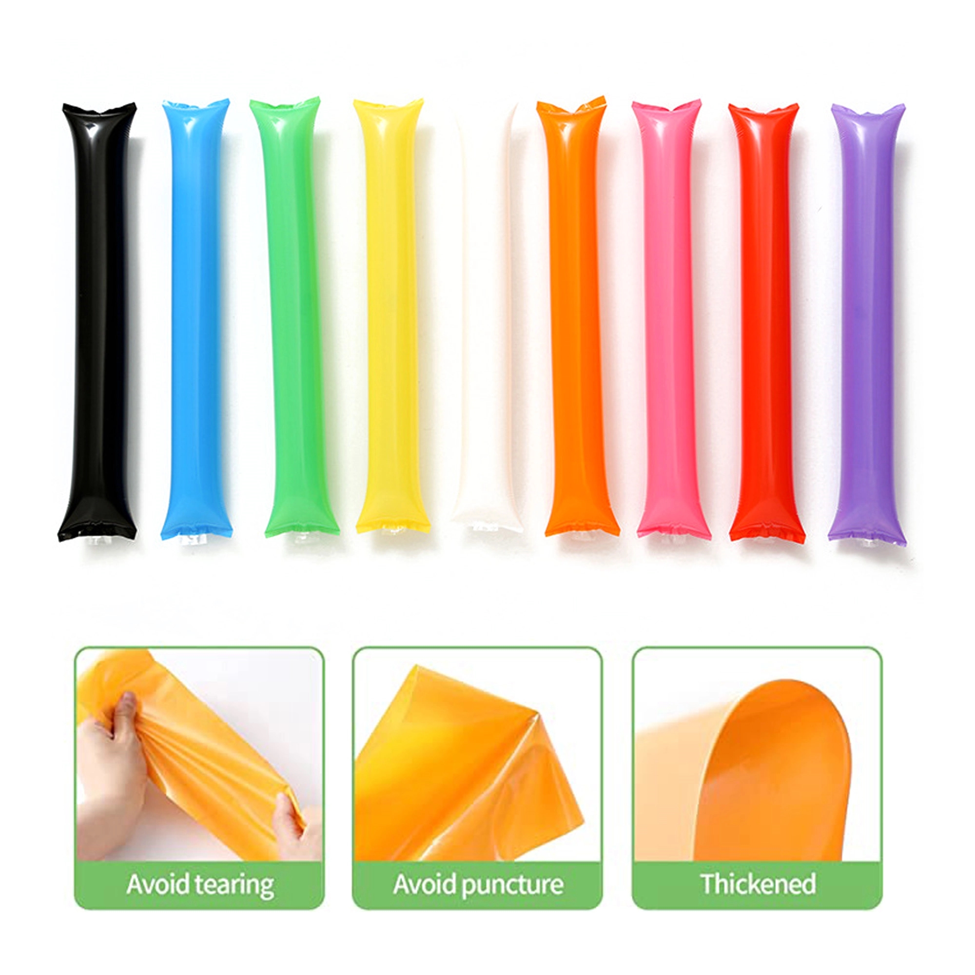 Inflatable Thunder Sticks MOQ 50 Pairs 3