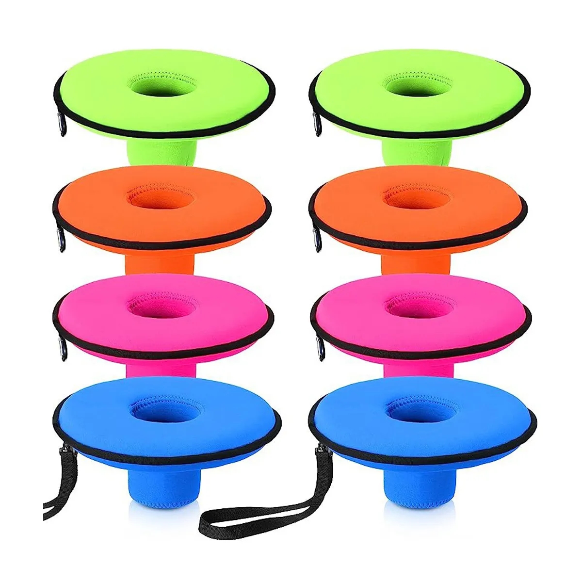 Floating Pool Drink Holder With Lanyard 3