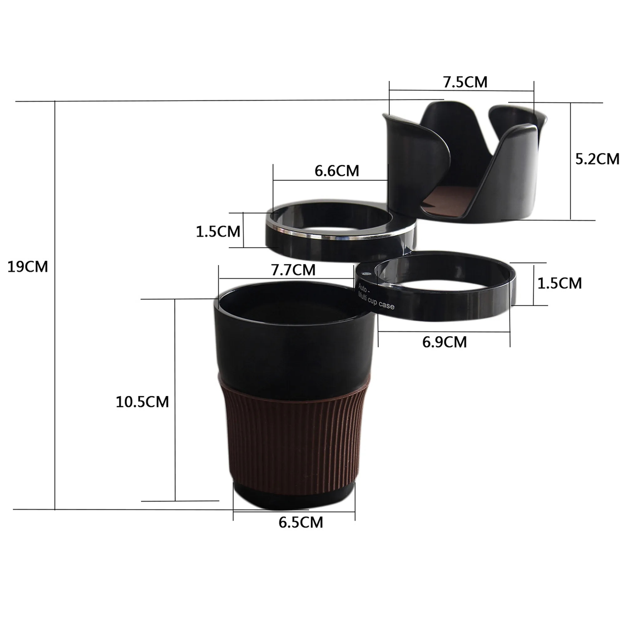 5 in 1 Adjustable Multi Cup Case Holder For Car 2