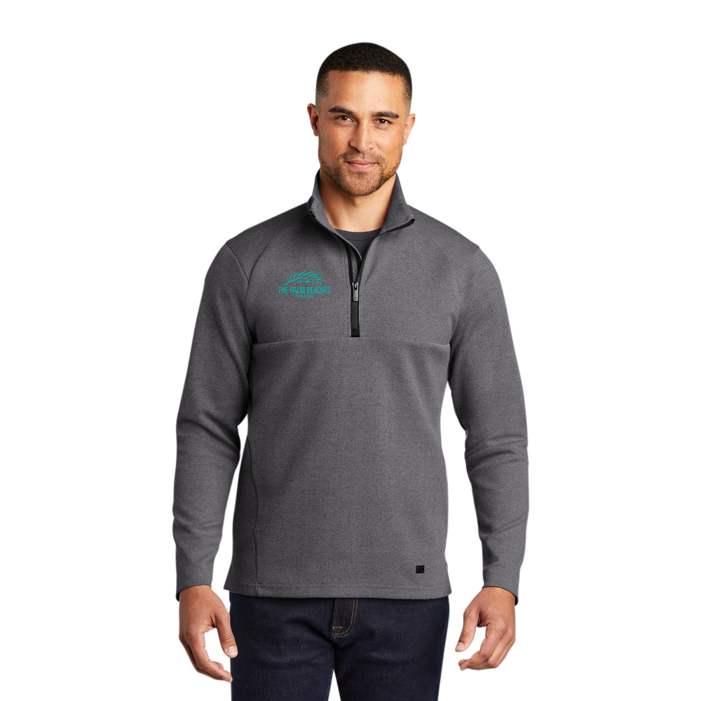 OGIO Transition 1/4-Zip, custom jacket with logo imprint 1