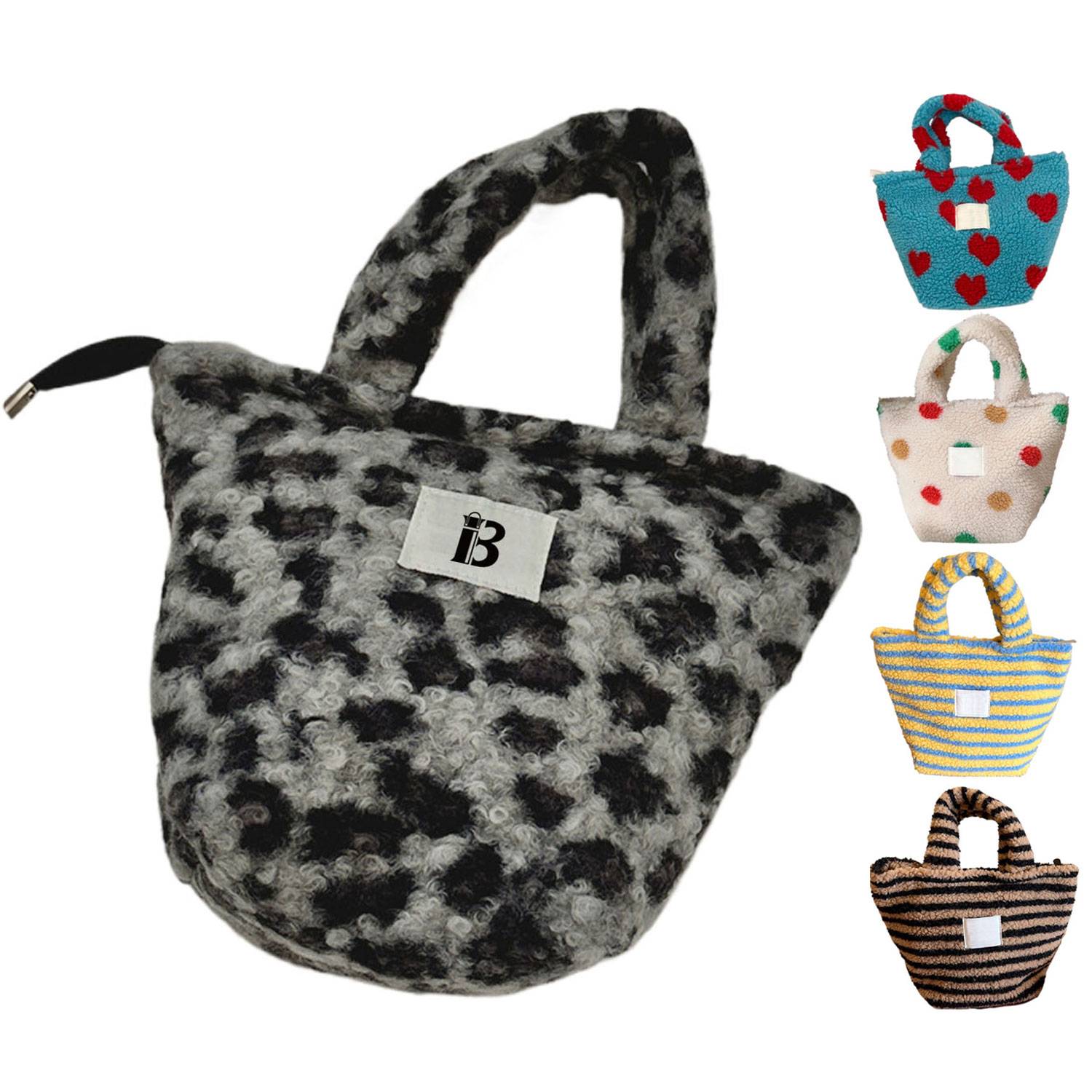 Woman's Plush Tote Bag