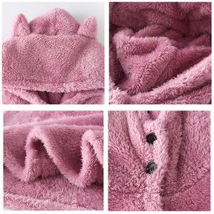 Wearable Blanket Flannel Hoodie 1