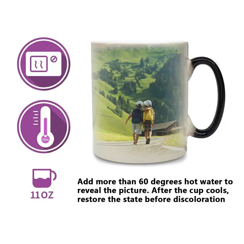 Sublimation Ceramic Magic Mugs 3