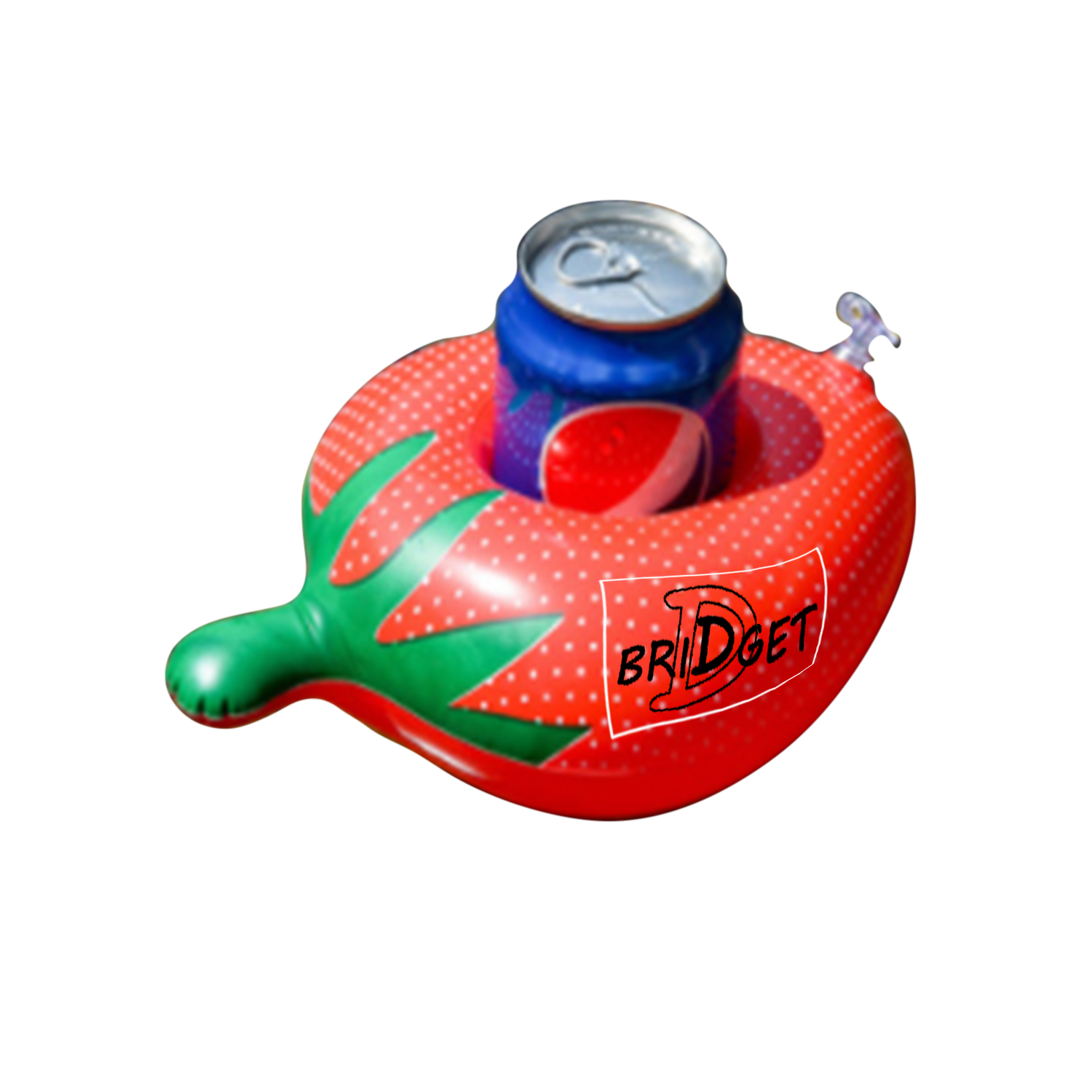 Inflatable Strawberry Floating Coaster 2