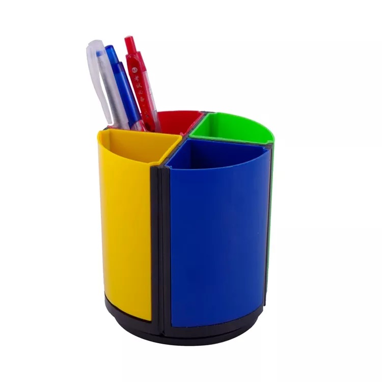 Multi-colored Plastic Pen Holder 1