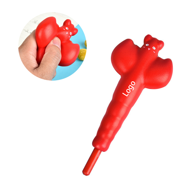 2 in 1 Lobster Ball Pen and Squeeze Toy 2