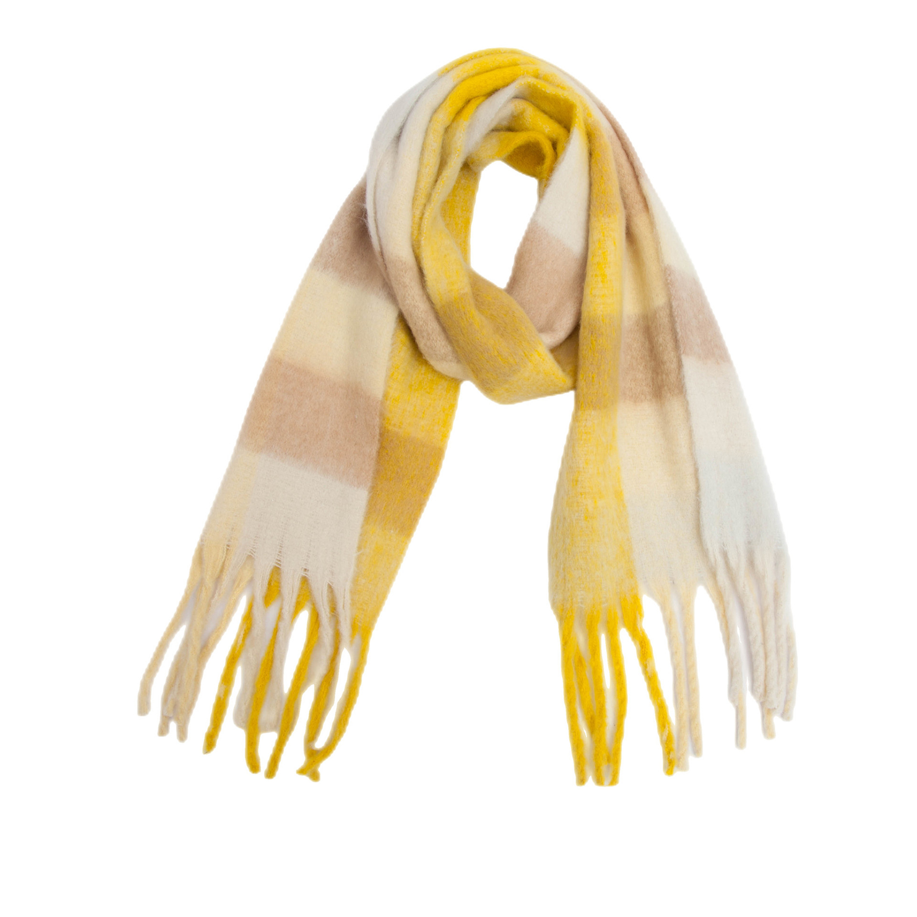 Big Coloured Checked Winter Warm Wrap Scarf 9