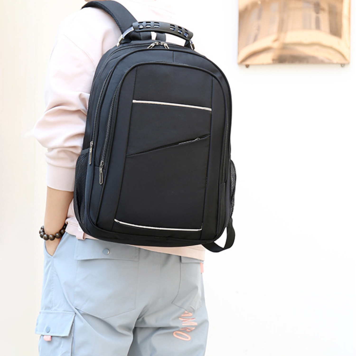15.6 Inch Waterproof Oxford Laptop Backpack 8