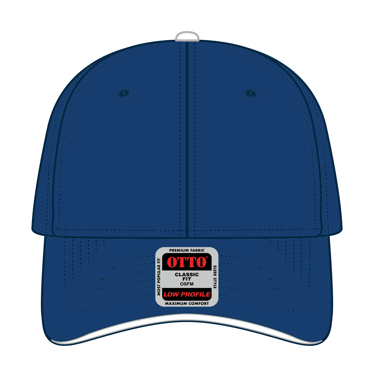 OTTO CAP® 6 Panel Low Profile Baseball Cap 88