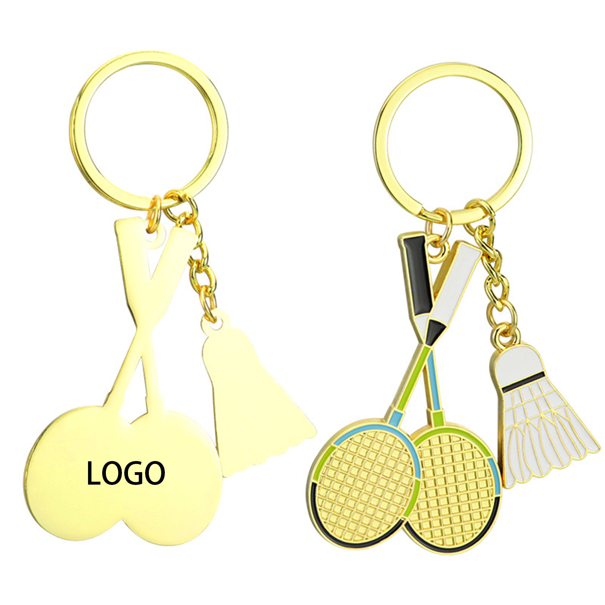 Aluminum Badminton Charm 1