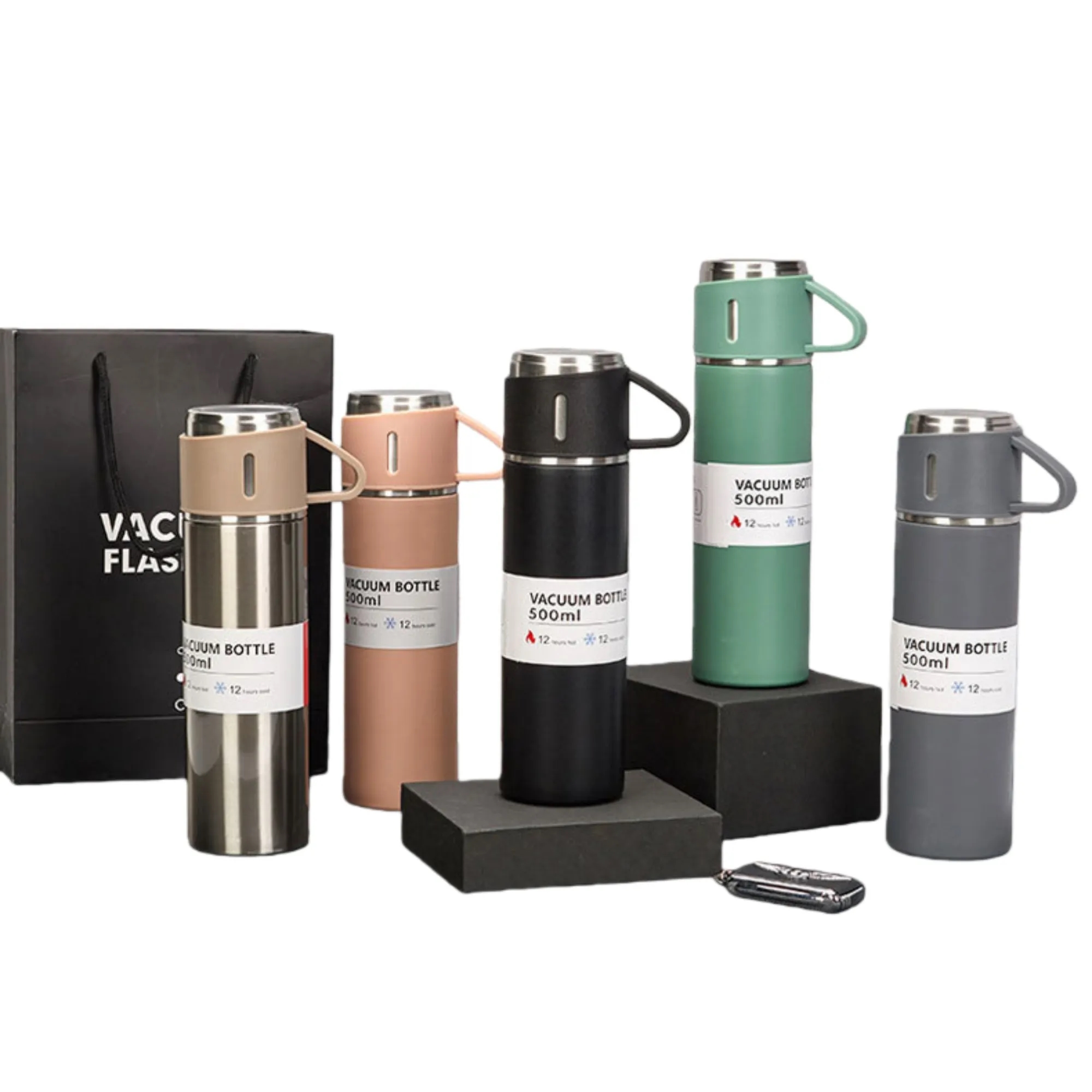 Stainless Steel Tumbler Gift Set Custom Logo Box 6