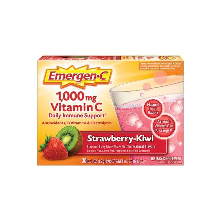 Emergen-C Drink Mix Strawberry Kiwi 30ct 1