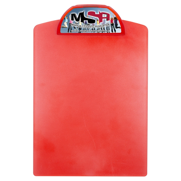 "Dwight FC" Letter Size Clipboard with PhotoImage ® Full Color Imprint* on Clip 13