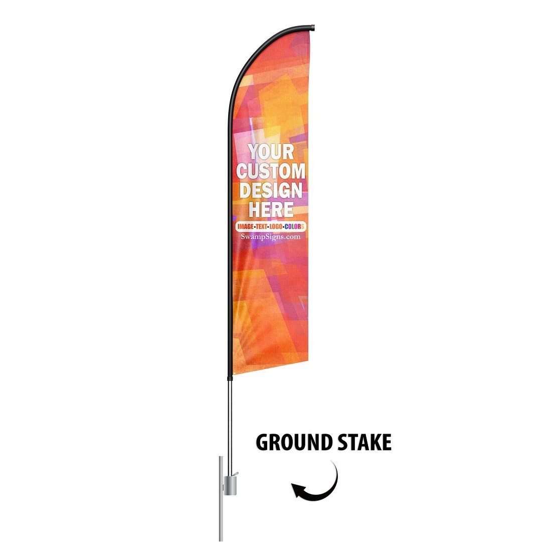 11' Feather Flag Kit With Cross Base 1