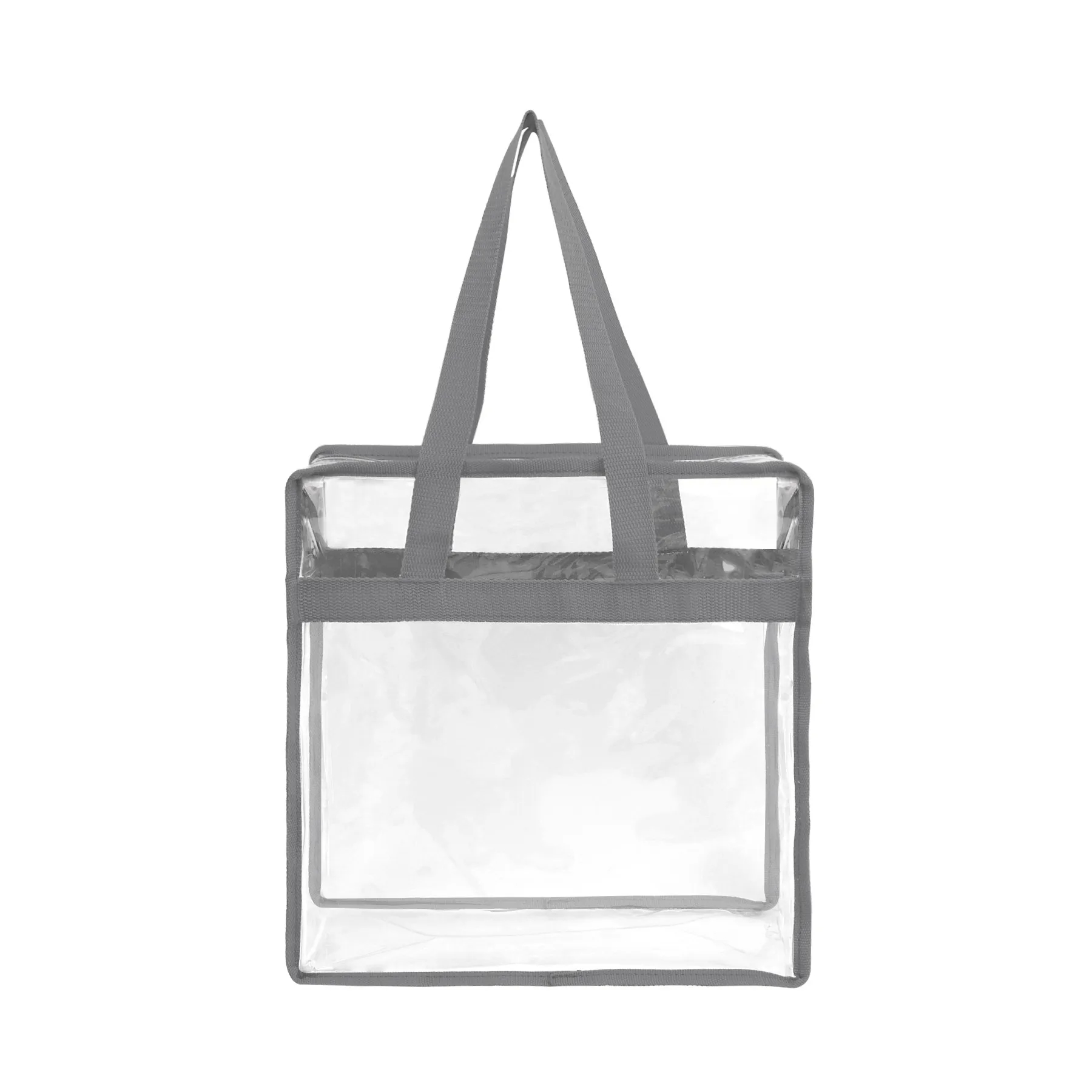 Clear Tote Bag With Zipper 1