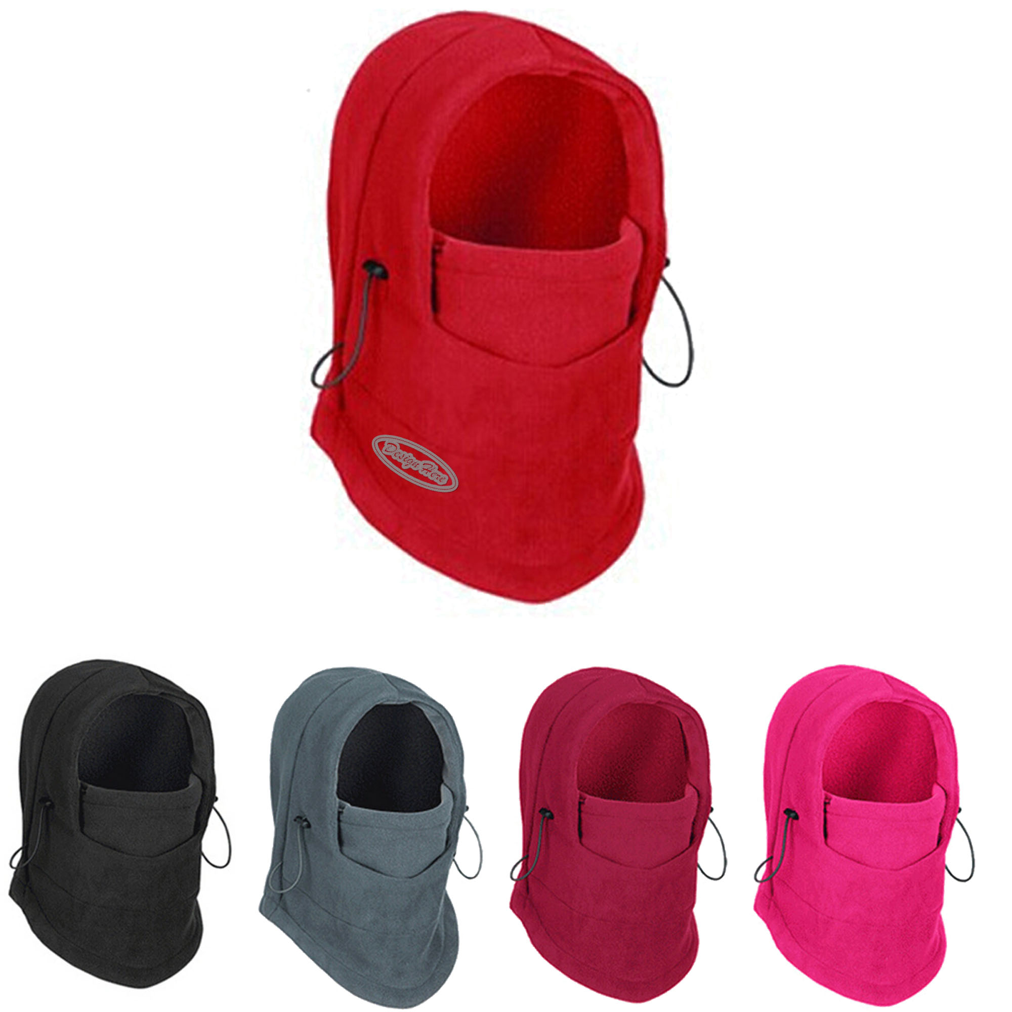 Winter Windproof Ski Mask, Fleece Insulated & Adjustable Fit 2
