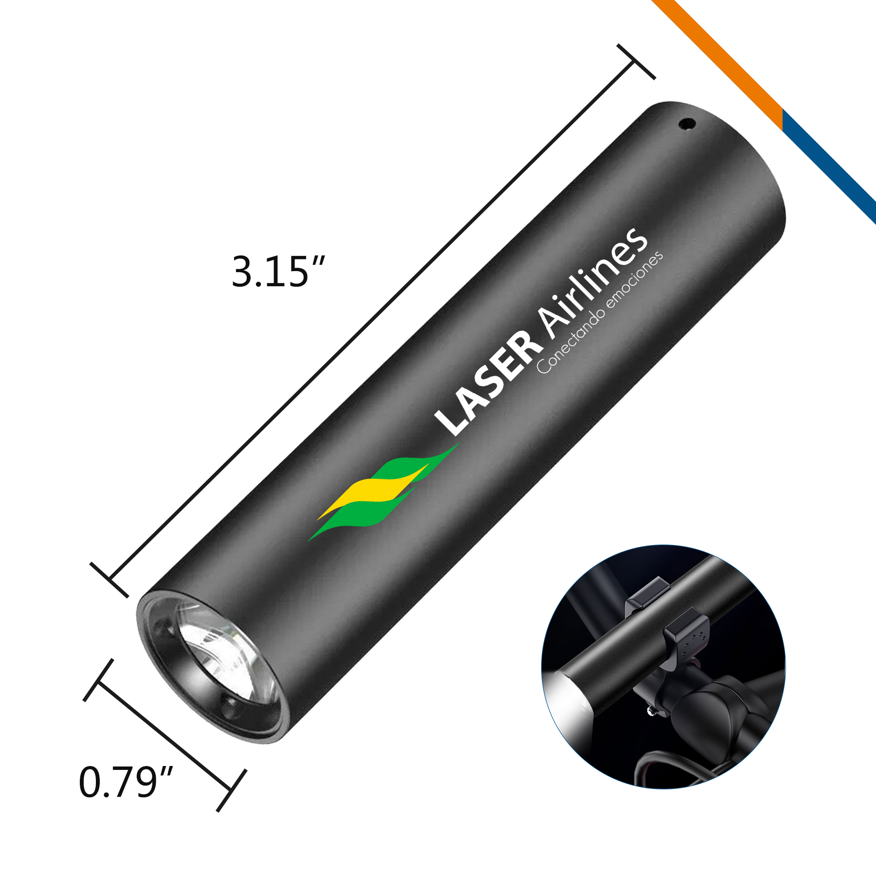 Sider LED Flashlight 3