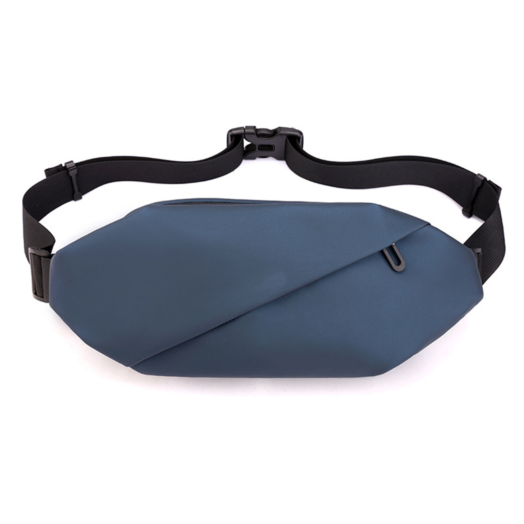 Men's nylon casual crossbody waist bag 7